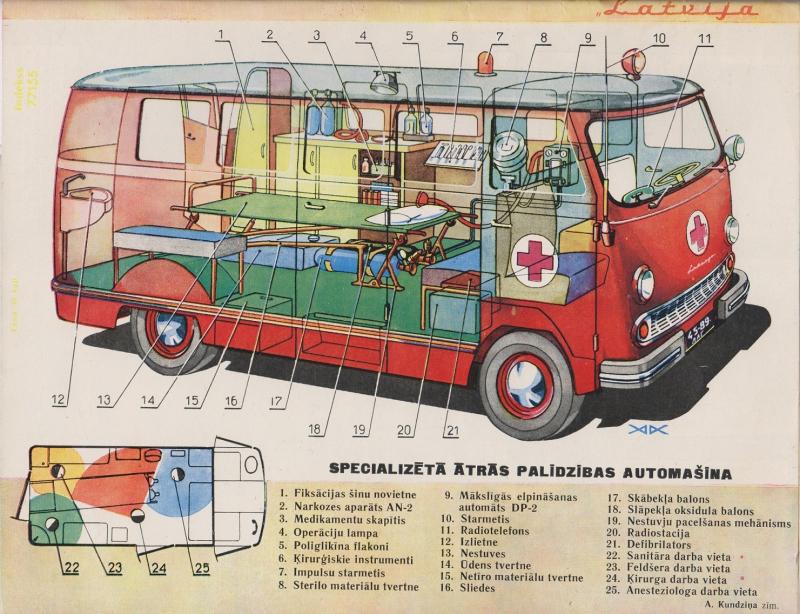 Mobilās reanimācijas brigādes mikroautobuss